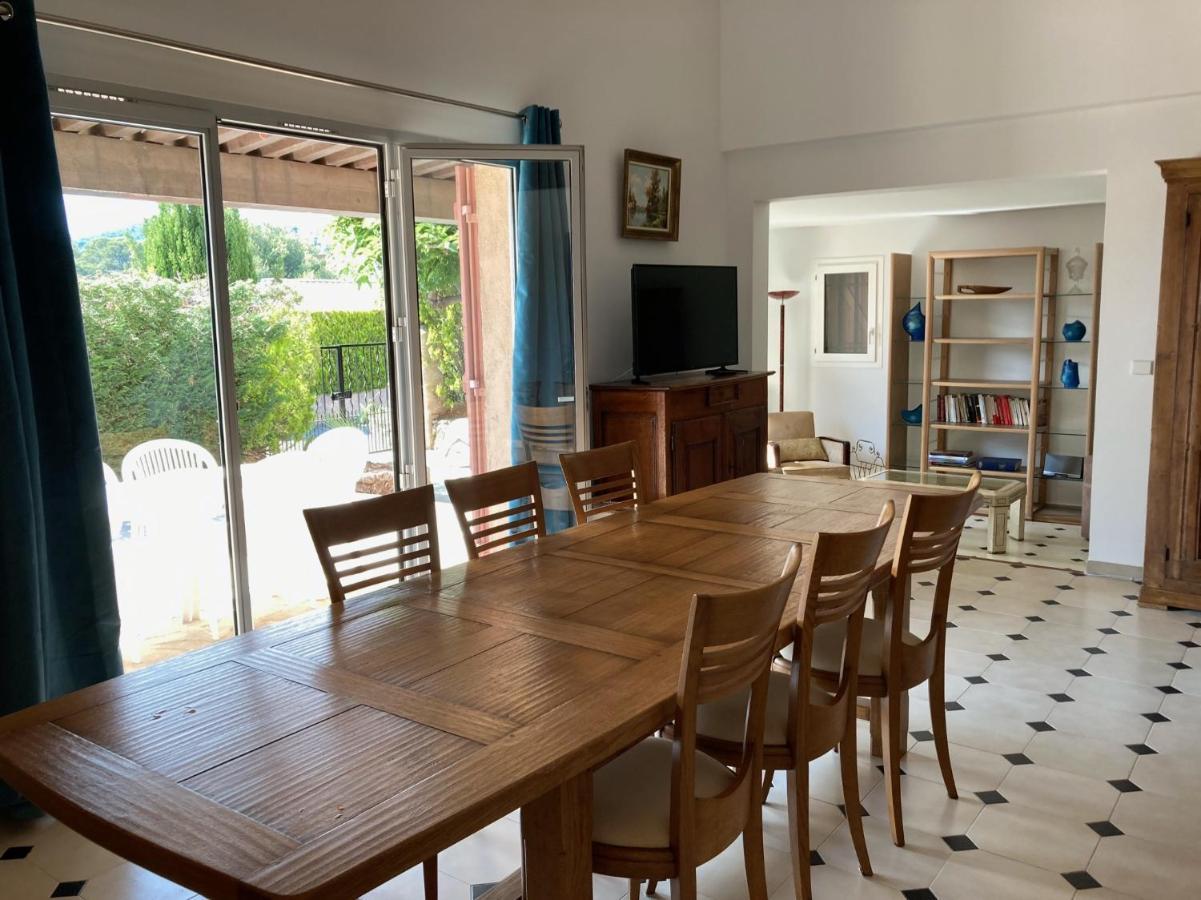 10 A 12 Pers Famille Amateurs Randonnee Boulouris Panorama Saint Raphael Tennis Piscine Partage Ngoại thất bức ảnh