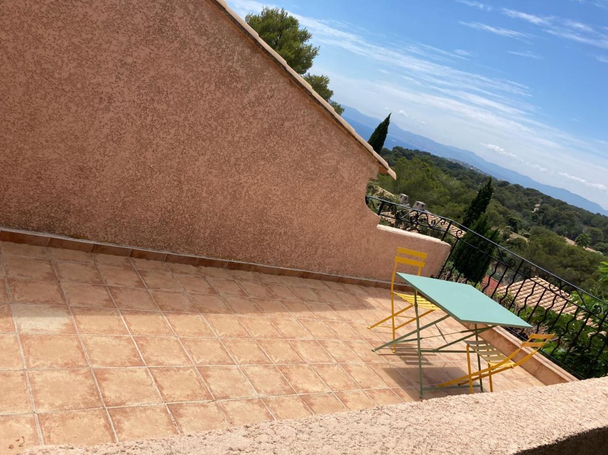 10 A 12 Pers Famille Amateurs Randonnee Boulouris Panorama Saint Raphael Tennis Piscine Partage Ngoại thất bức ảnh